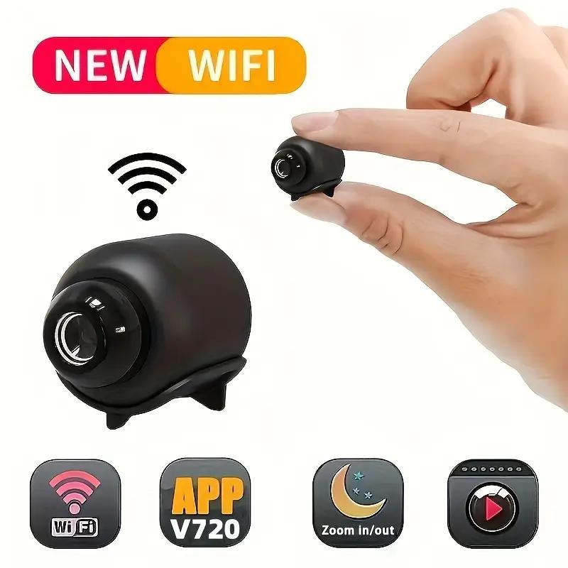 X5 Wireless Home Security Camera, 720P HD, WiFi Support, Magnetic Mount, USB Powered, Indoor/Outdoor Universal, Built-in Battery, Magnetic Mount.