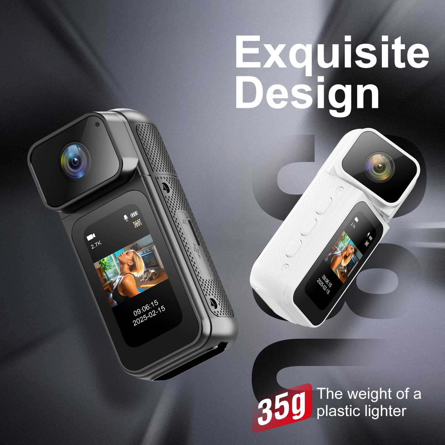 S80 Thumb Camera White-64G