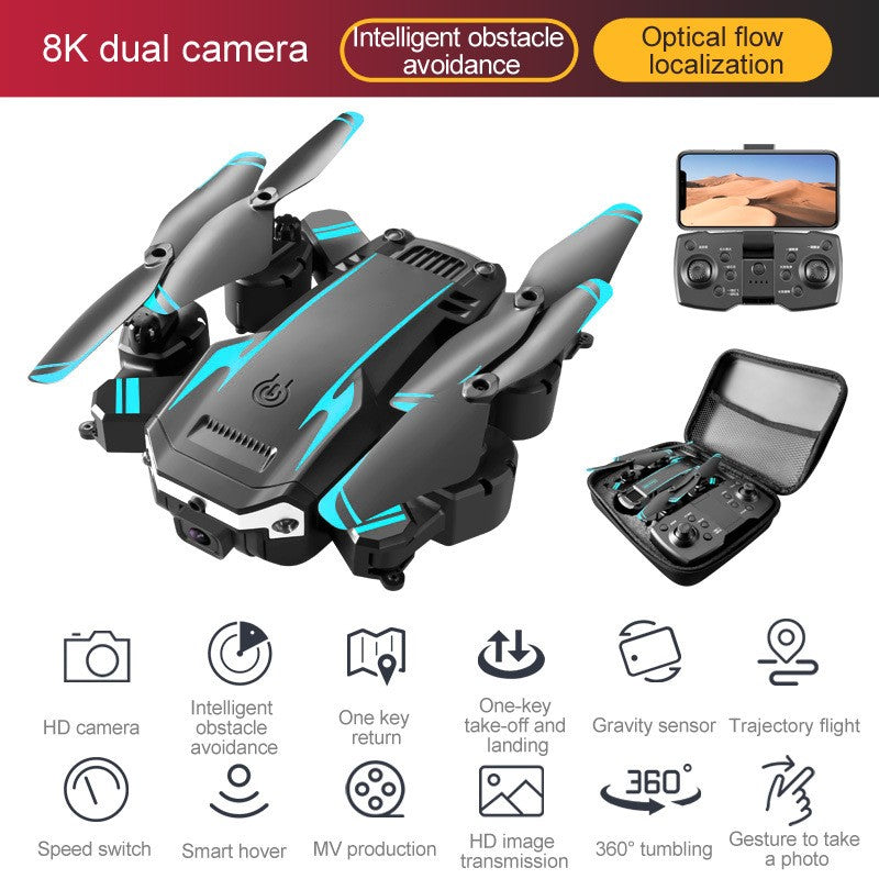 High Definition 8K Foldable Intelligent Obstacle Avoidance Drone