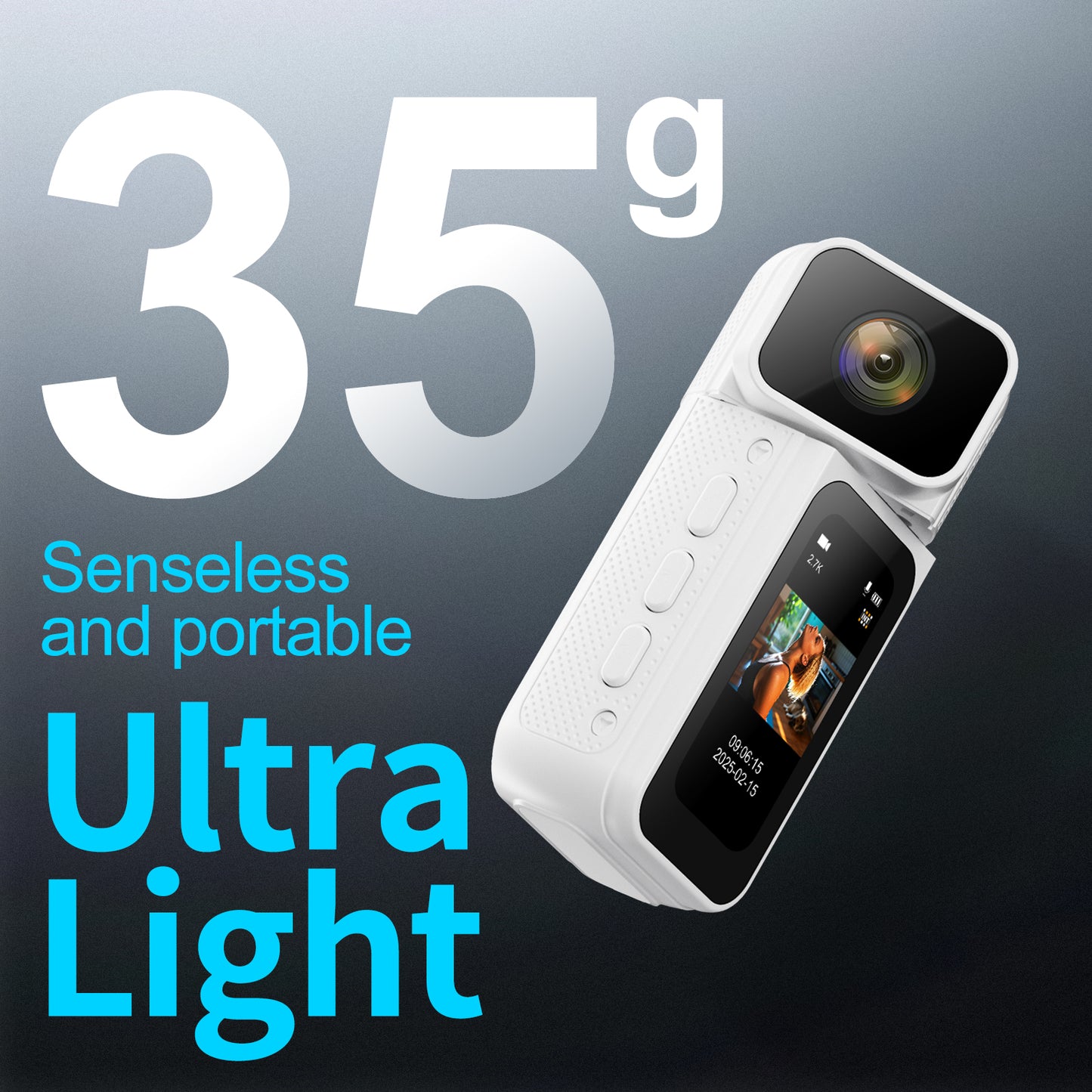 S80 Thumb Camera White-64G