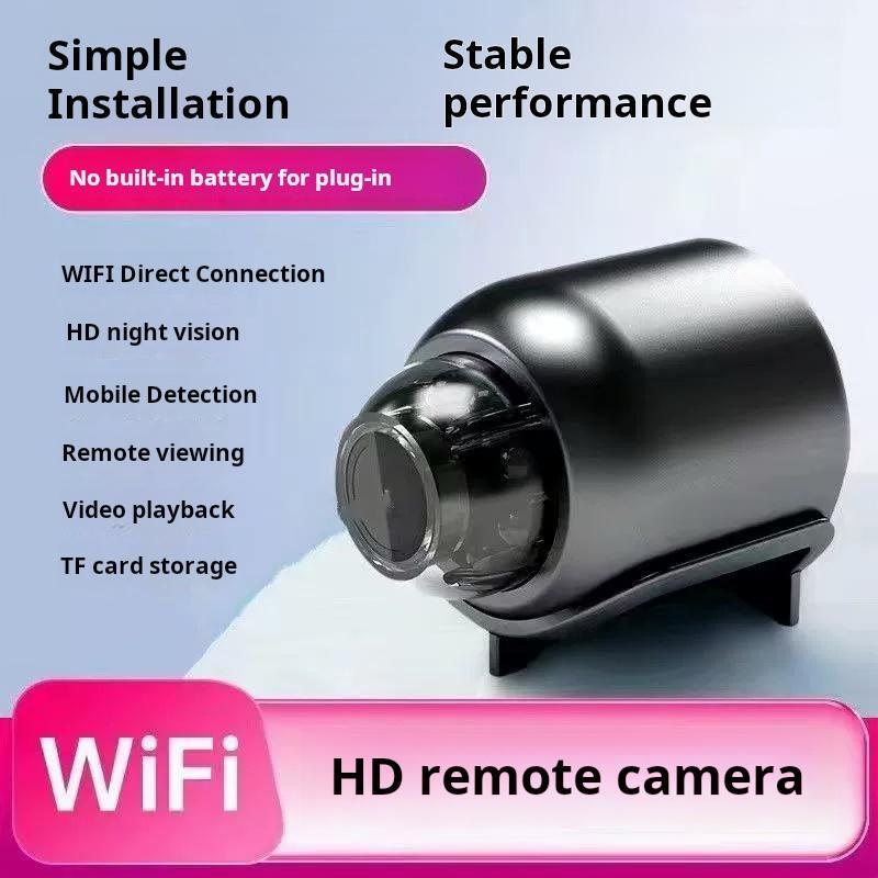 X5 Wireless Home Security Camera, 720P HD, WiFi Support, Magnetic Mount, USB Powered, Indoor/Outdoor Universal, Built-in Battery, Magnetic Mount.