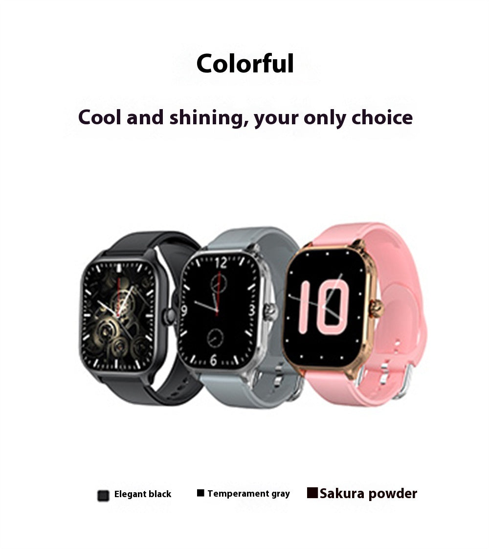 H9 Smart Bluetooth Watch — Calling, Fitness & Smart Island Display