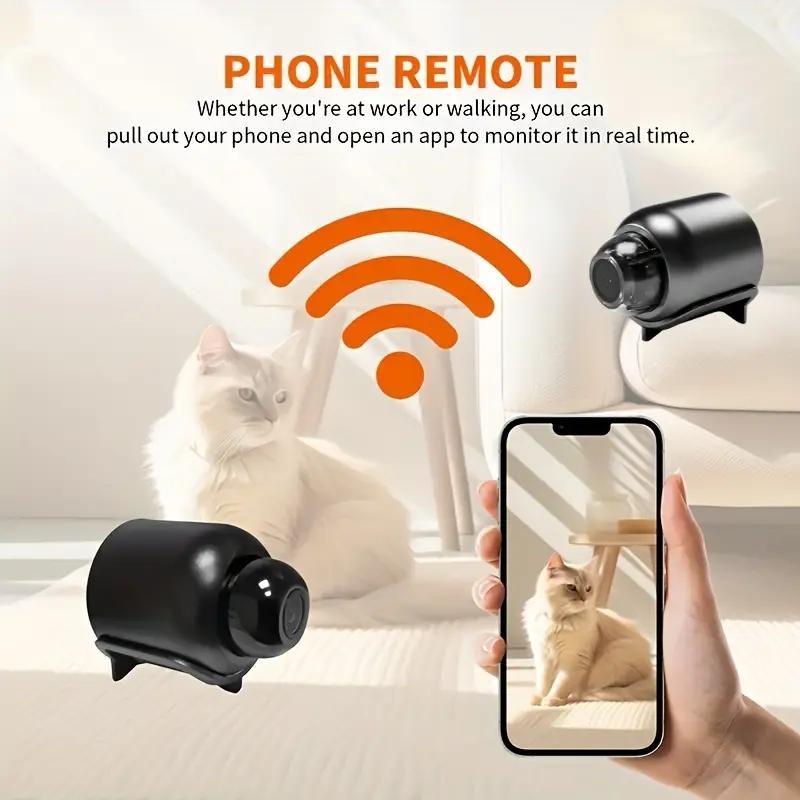 X5 Wireless Home Security Camera, 720P HD, WiFi Support, Magnetic Mount, USB Powered, Indoor/Outdoor Universal, Built-in Battery, Magnetic Mount.